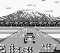 une photo d'Ã©cran de V-Rally Championship Edition sur Nintendo Game Boy